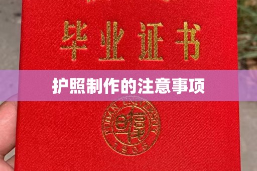 双湖护照制作的注意事项